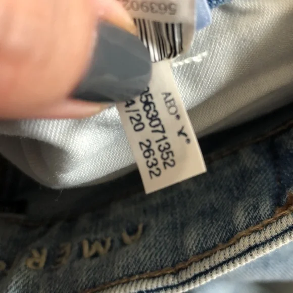 American Eagle The Dream Jean hi- rise Jegging size 0 EUC - Picture 11 of 14